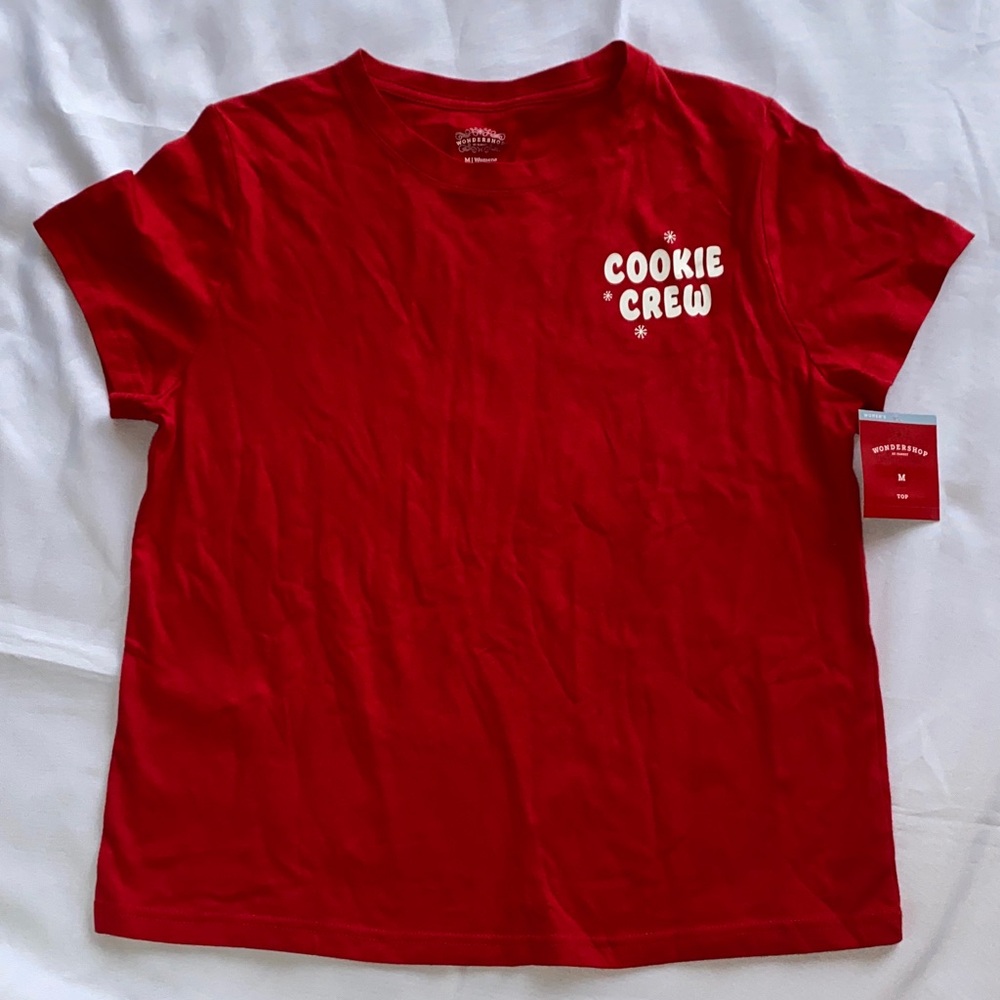 Wondershop Red 'Cookie Crew' Short Sleeve Tee